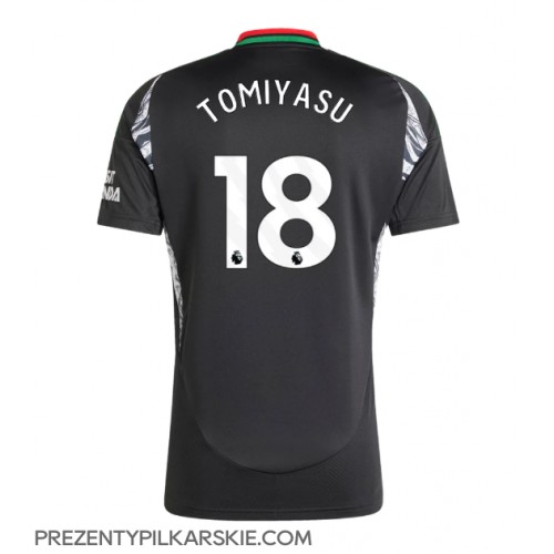 Stroje piłkarskie Arsenal Takehiro Tomiyasu #18 Koszulka Wyjazdowej 2024-25 Krótki Rękaw